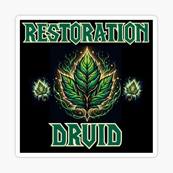Item preview, Restoration Druid designed and sold by kawaii Cookies.