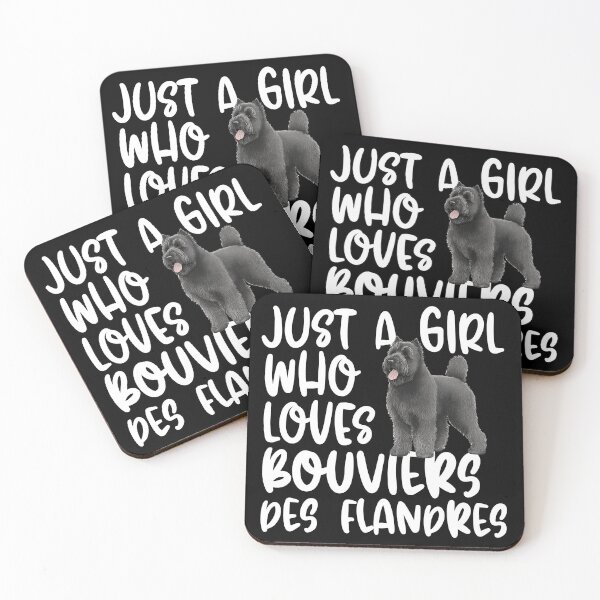 Item preview, Just A Girl Who Loves Bouviers des Flandres designed and sold by TheAnimalZ00.