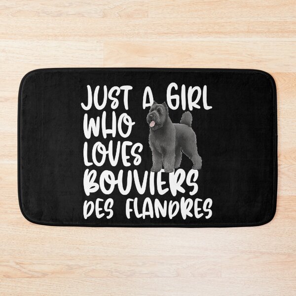 Item preview, Just A Girl Who Loves Bouviers des Flandres designed and sold by TheAnimalZ00.