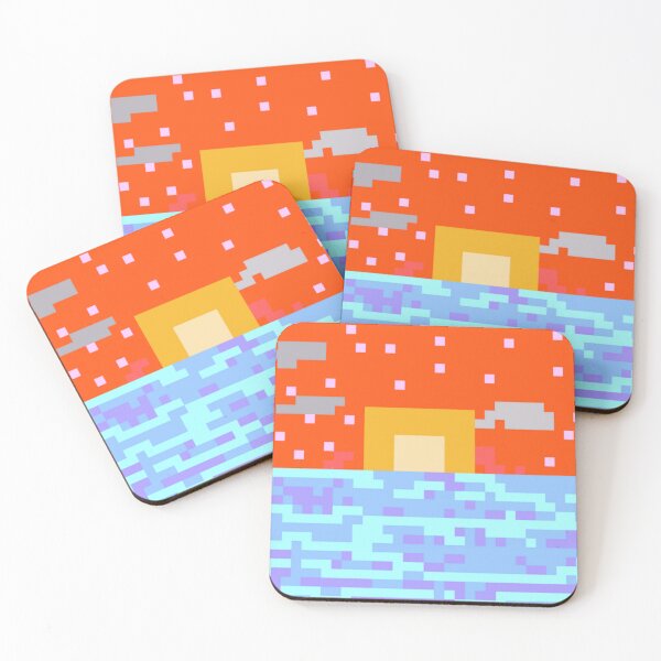 Item preview, Minimalistic Sunset and Snow designed and sold by logsinapond.