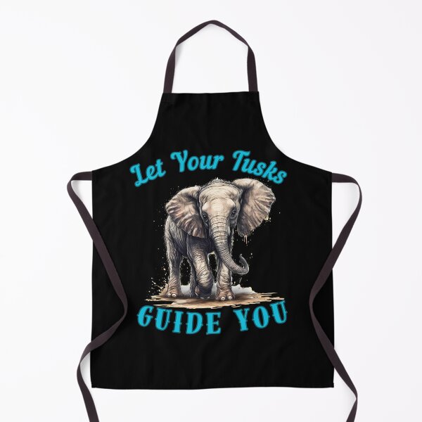 Item preview, Let Your Tusks Guide You. adorable elephant designed and sold by ElephantVibes.