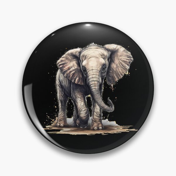 Item preview, Wild Elephant designed and sold by ElephantVibes.