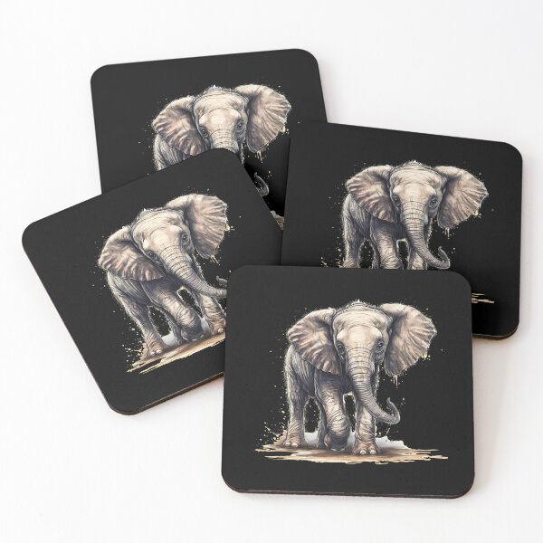 Item preview, Wild Elephant designed and sold by ElephantVibes.