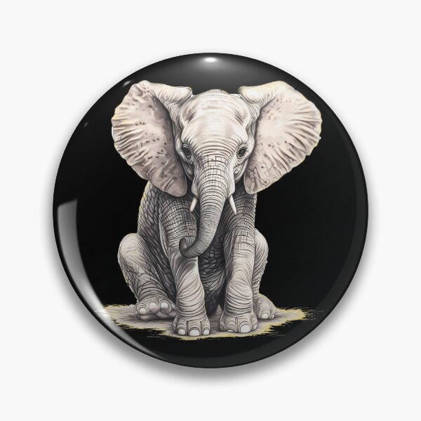 Item preview, Wild Elephant designed and sold by ElephantVibes.