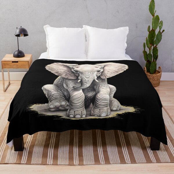 Item preview, Wild Elephant designed and sold by ElephantVibes.