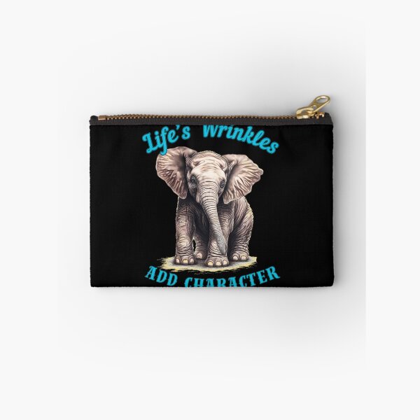 Item preview, Life’s Wrinkles Add Character. adorable elephant designed and sold by ElephantVibes.