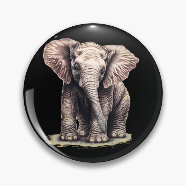 Item preview, Wild Elephant designed and sold by ElephantVibes.