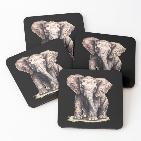 Item preview, Wild Elephant designed and sold by ElephantVibes.