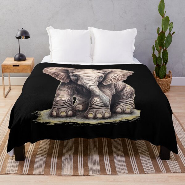 Item preview, Wild Elephant designed and sold by ElephantVibes.