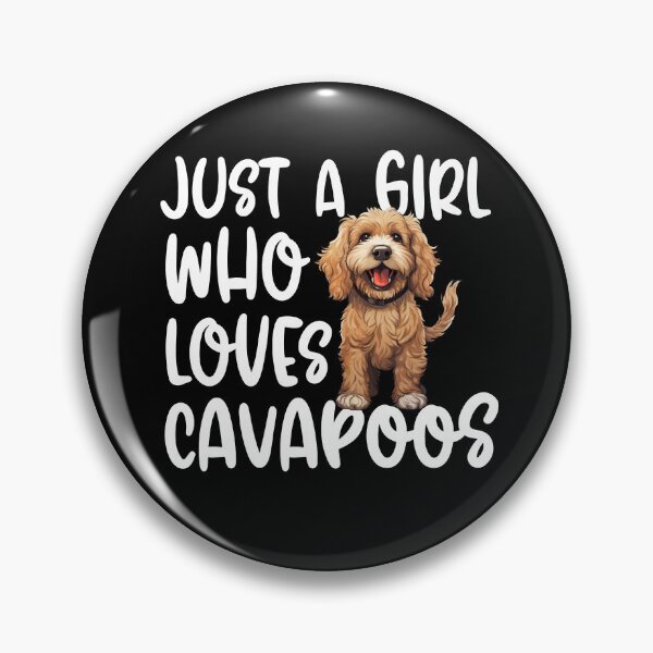 Item preview, Just A Girl Who Loves Cavapoos designed and sold by TheAnimalZ00.