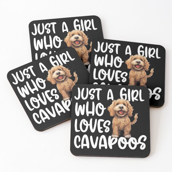 Item preview, Just A Girl Who Loves Cavapoos designed and sold by TheAnimalZ00.