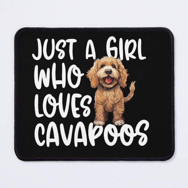 Item preview, Just A Girl Who Loves Cavapoos designed and sold by TheAnimalZ00.