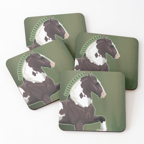 Item preview, Spotted Draft Horse designed and sold by DappledMoon.