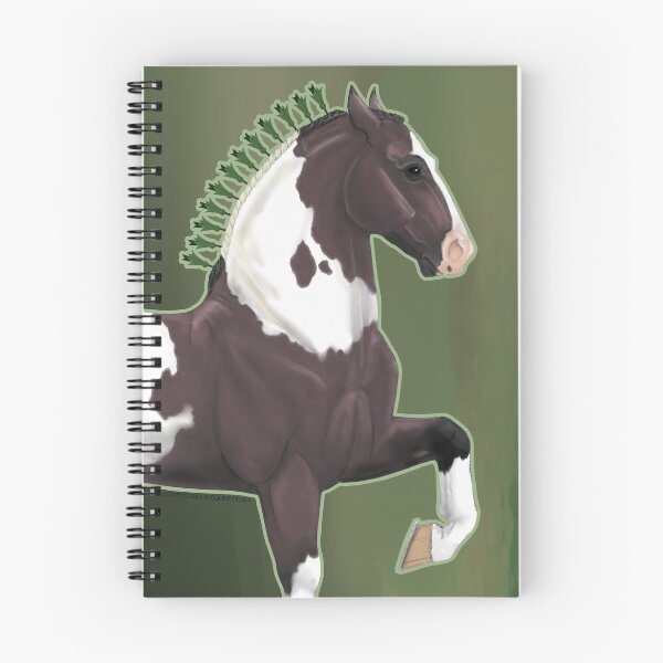 Item preview, Spotted Draft Horse designed and sold by DappledMoon.