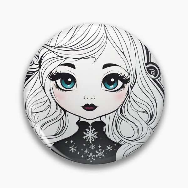 Item preview, Cute Goth Baby Holiday Goth Christmas Sticker Set designed and sold by Earth Nature Creations.