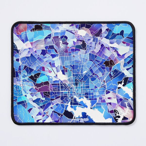 Item preview, Baltimore Maryland City Map - Marine Blue designed and sold by StylishStacks.