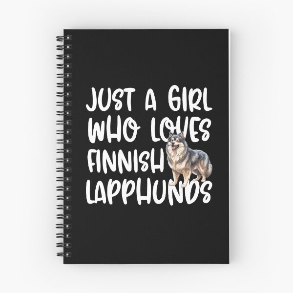 Item preview, Just A Girl Who Loves Finnish Lapphunds designed and sold by TheAnimalZ00.