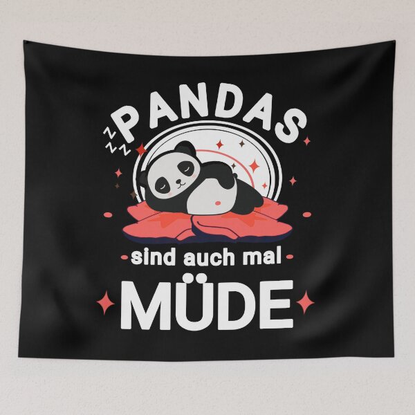 Item preview, Tired panda designed and sold by vibeno1.