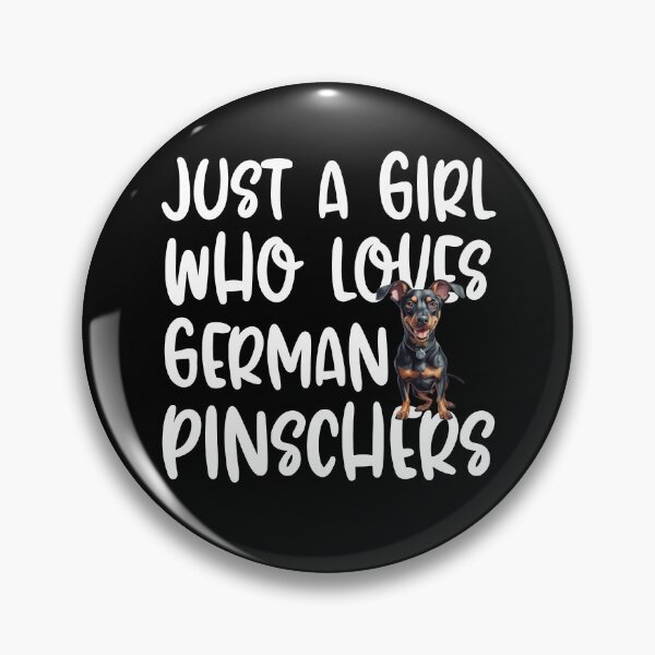 Item preview, Just A Girl Who Loves German Pinschers designed and sold by TheAnimalZ00.