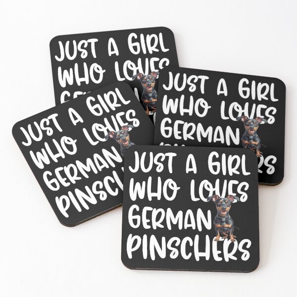Item preview, Just A Girl Who Loves German Pinschers designed and sold by TheAnimalZ00.