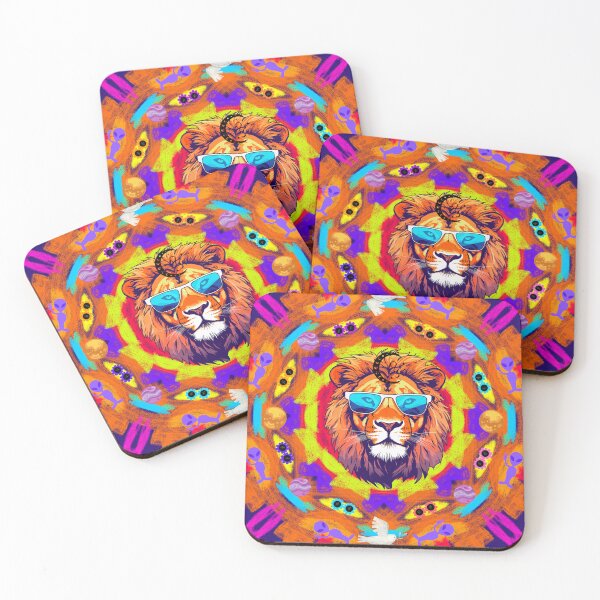 Item preview, Funky Lion Mandella  designed and sold by Kate Juergens.