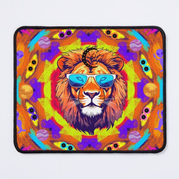 Item preview, Funky Lion Mandella  designed and sold by Kate Juergens.
