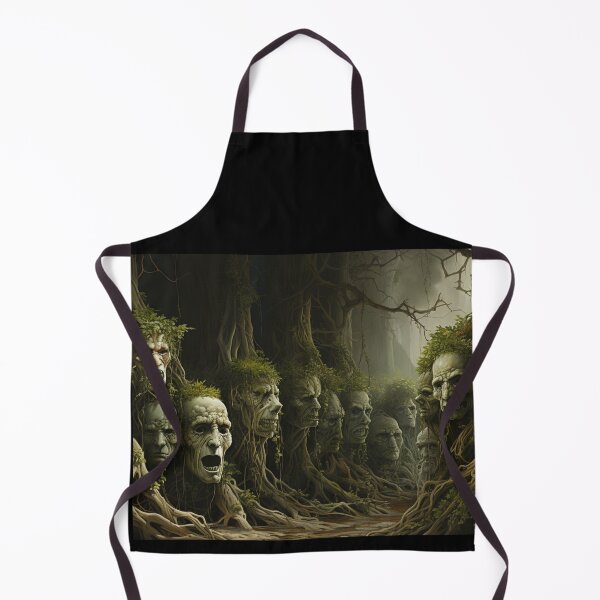 Item preview, fancy face magic forest satan devil fear river designed and sold by UILOVE.