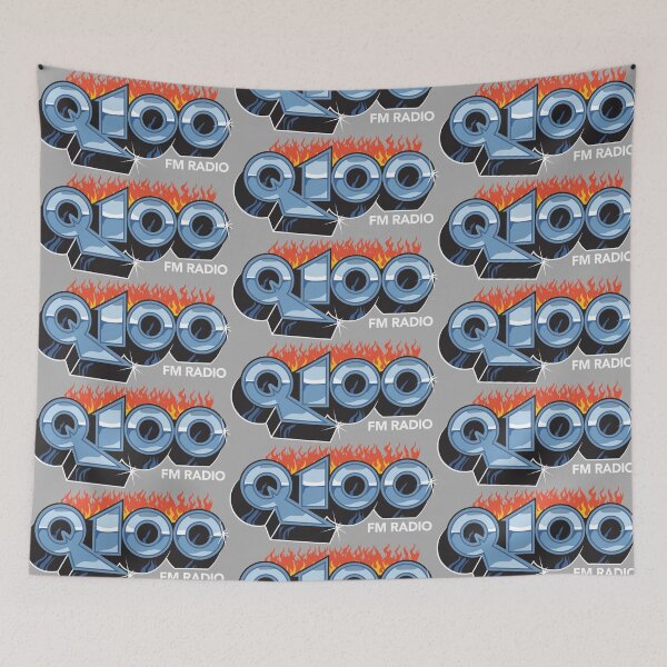 Item preview, Q100 FM Radio designed and sold by TeeArcade84.