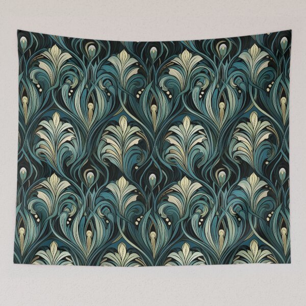 Item preview, Art Deco & Nouveau Harmony designed and sold by digitalvintage.