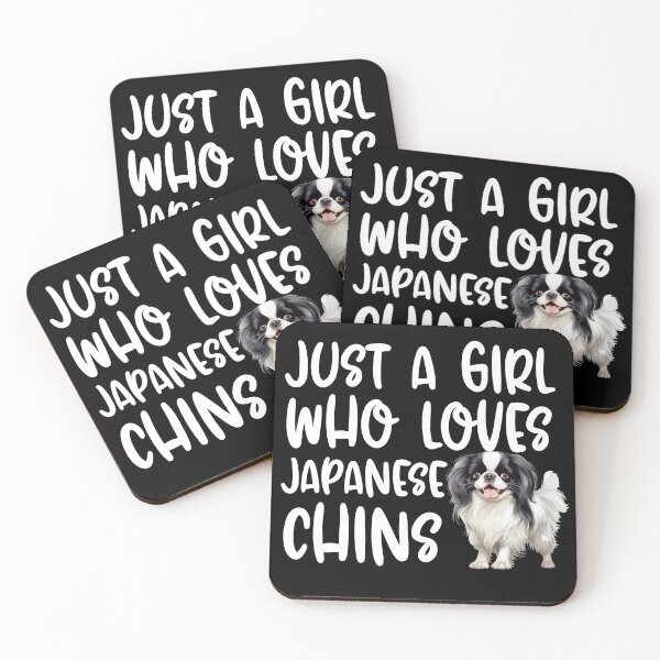 Item preview, Just A Girl Who Loves Japanese Chins designed and sold by TheAnimalZ00.