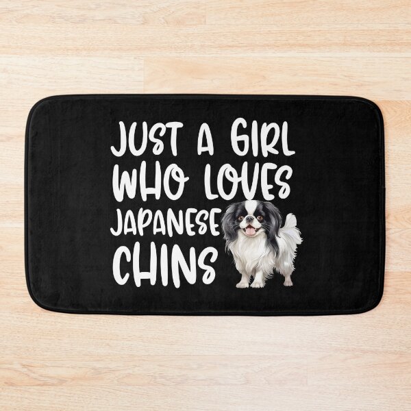 Item preview, Just A Girl Who Loves Japanese Chins designed and sold by TheAnimalZ00.
