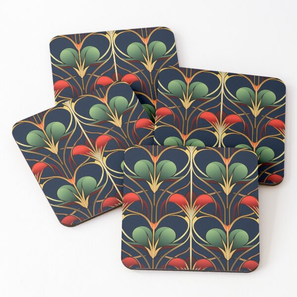 Item preview, Art Deco & Nouveau Harmony designed and sold by digitalvintage.