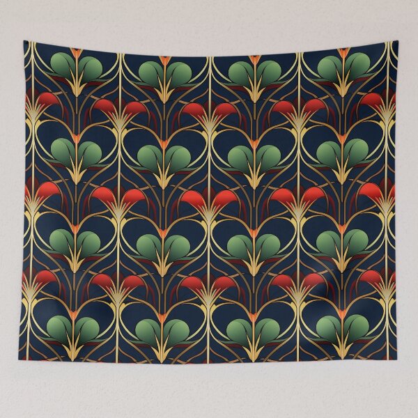 Item preview, Art Deco & Nouveau Harmony designed and sold by digitalvintage.