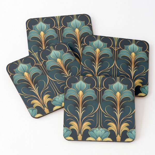 Item preview, Art Deco & Nouveau Harmony designed and sold by digitalvintage.