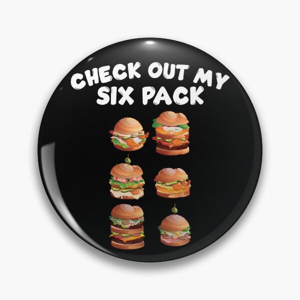 Item preview, Check Out My Six Pack Cheeseburger Cheese Burger Gear designed and sold by DynamicDesign.