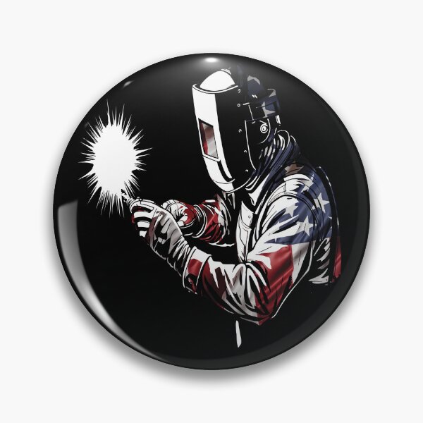 Artikelvorschau, American Flag Welder Patriotic USA Flag American Welder Gear entworfen und verkauft von DynamicDesign.