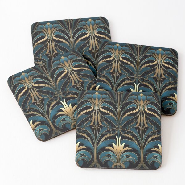 Item preview, Art Deco & Nouveau Harmony designed and sold by digitalvintage.