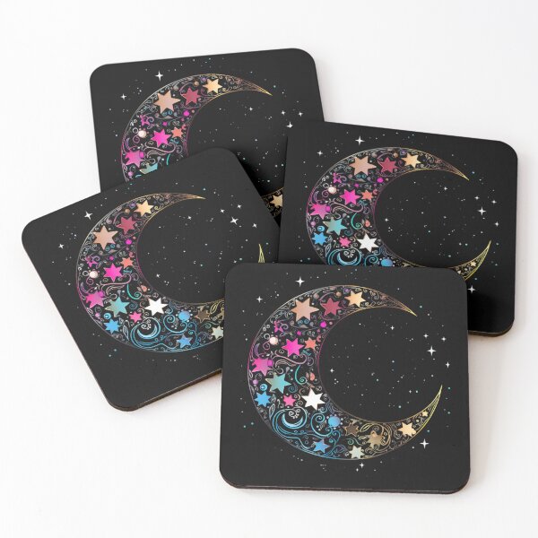 Item preview,  "Celestial Crescent: Starry Night" designed and sold by Divine Boutique.