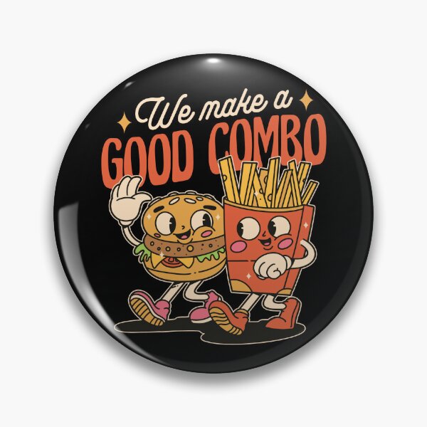 Item preview, Cheeseburger And Fries We Make A Good Combo Burger Gear designed and sold by DynamicDesign.
