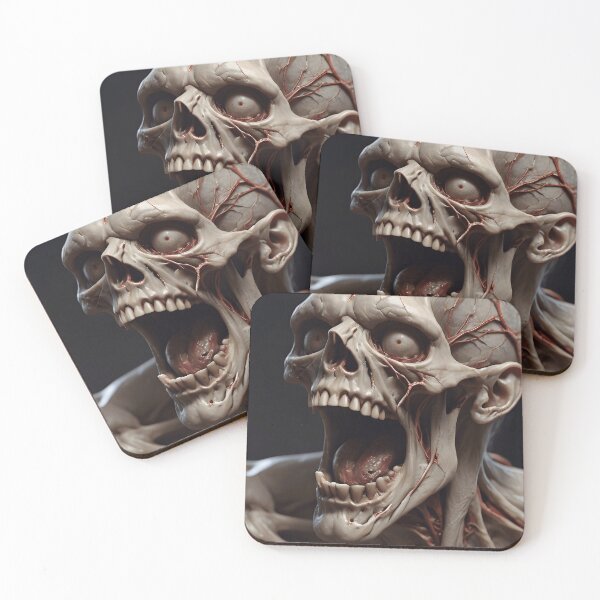 Item preview, Scary Screaming Undead Zombie Creature designed and sold by TheArtOfPat.