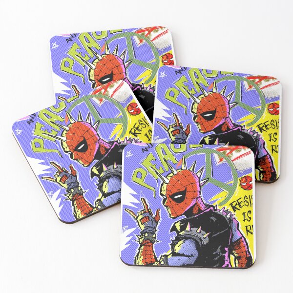 Item preview, Love, Peace, and Punk designed and sold by POP FAN ART.