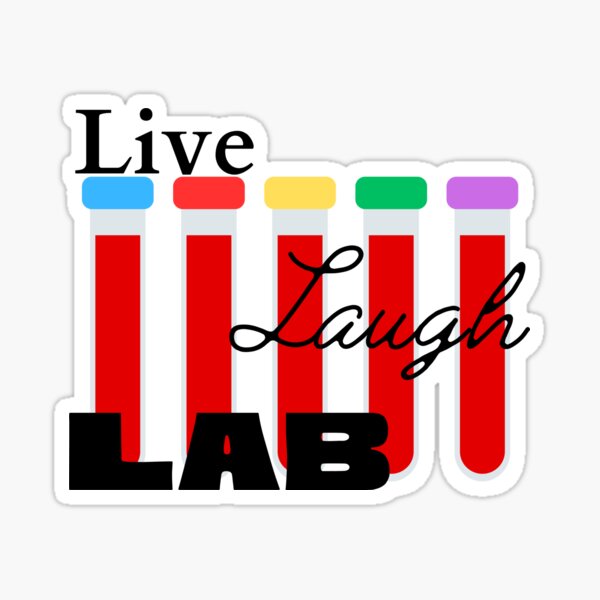 Item preview, live laugh lab designed and sold by rogpodge.