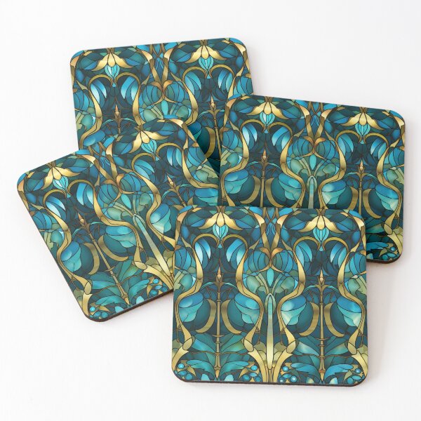 Item preview, Art Deco & Nouveau Harmony designed and sold by digitalvintage.