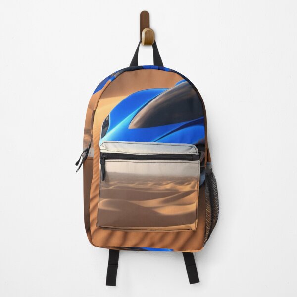 Item preview, A Blue Sports Car Driving Through The Desert designed and sold by MusicalArtisty.