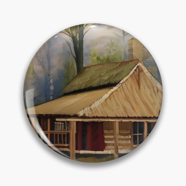 Item preview, Bungalow In The Morning Fog designed and sold by Paw's Arts.