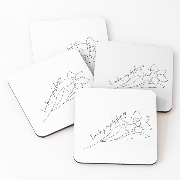 Item preview, Buy Myself Flowers B&W designed and sold by oliviajean30.