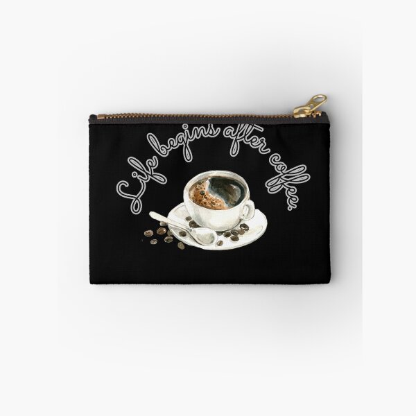 Item preview, Life begins after coffee, It's coffee o'clock!   It has a positive effect on health. designed and sold by attakorn.