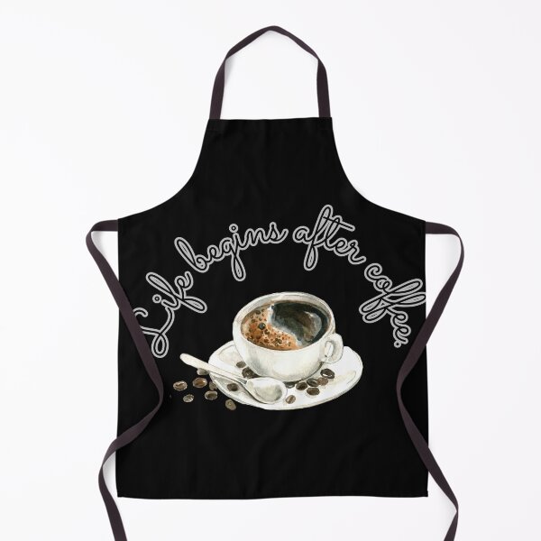 Item preview, Life begins after coffee, It's coffee o'clock! It has a positive effect on health. designed and sold by attakorn.