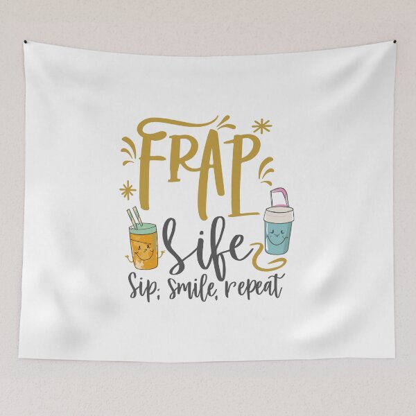 Item preview, Frap Life: Sip, Smile, Repeat 1 designed and sold by HahaHandlesHub.