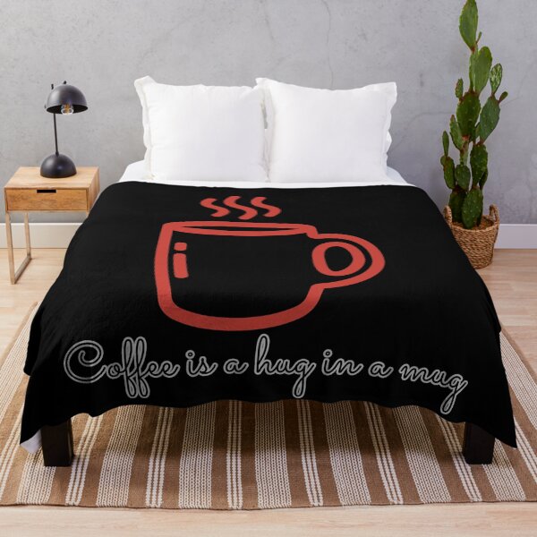 Item preview, Coffee ts a hug in a mug, Life begins after coffee, It's coffee o'clock! It has a positive effect on health. designed and sold by attakorn.